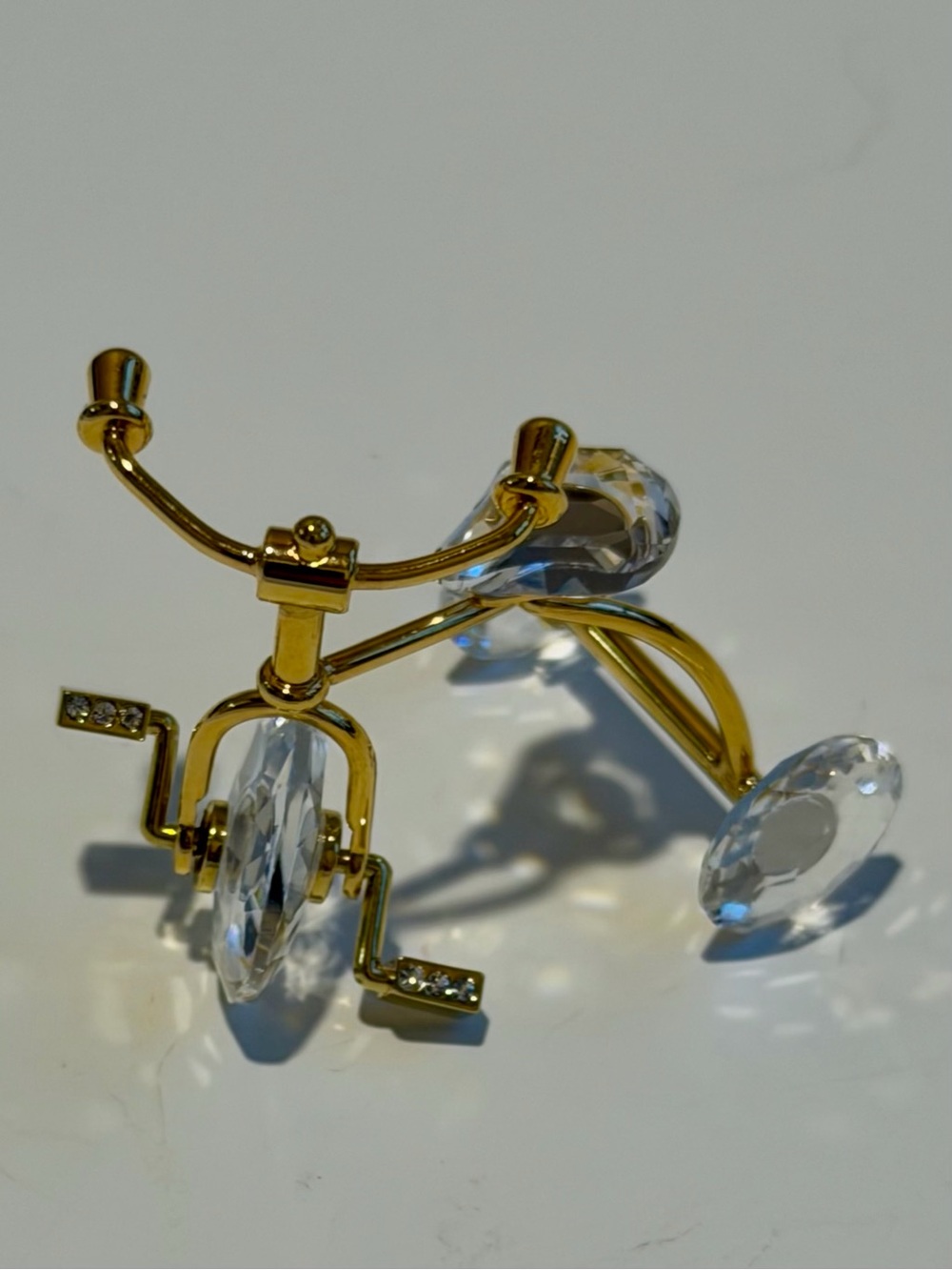 Swarovski Crystal Memories Tricycle Gold ~ Classic Retired #219198 - Picture 13 of 16